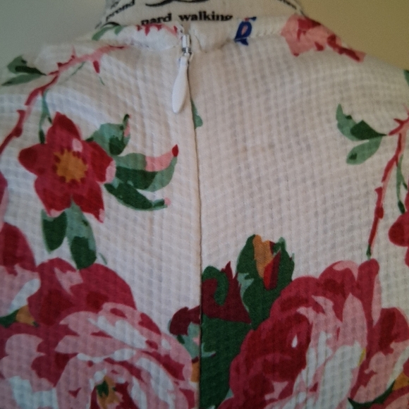 byTiMo Bubble Floral-Printed Satin Ruched Minidress Size L - Picture 9 of 15